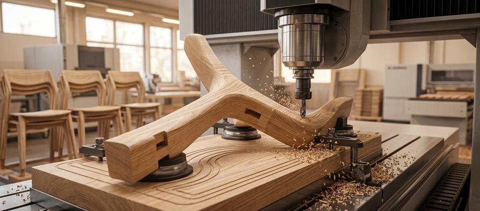CNC-Holzfertigung für Möbelhersteller, Designmarken und Innenausbau bei Hilmar-Gundermann.de